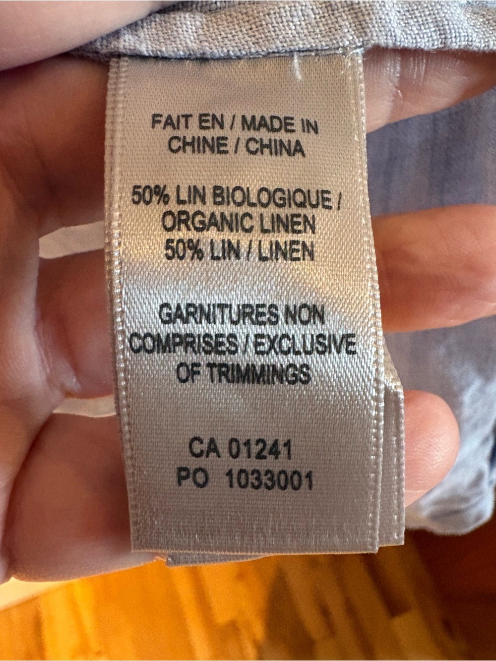 Linen Shirt, oversized - Picture 5 of 5